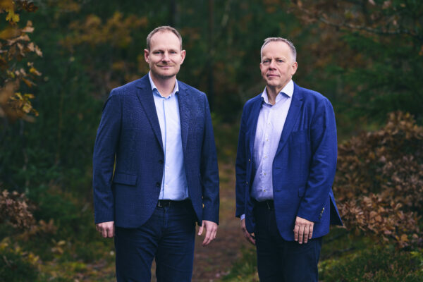 Brian Nielsen og Henrik Lavesen, direktører i Thisted Forsikring