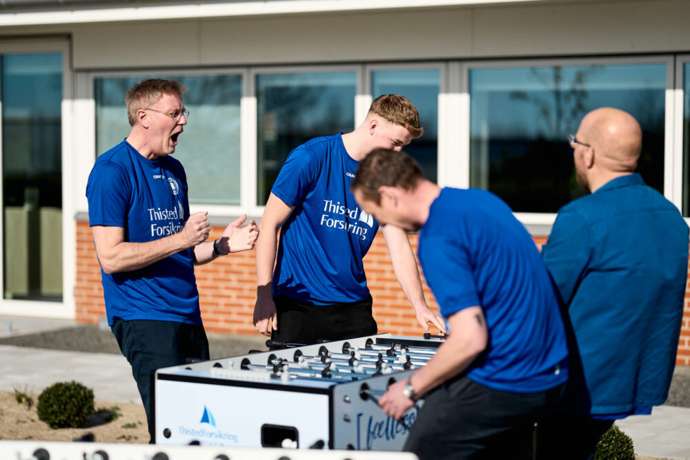 Vi har det sjovt hos Thisted Forsikring